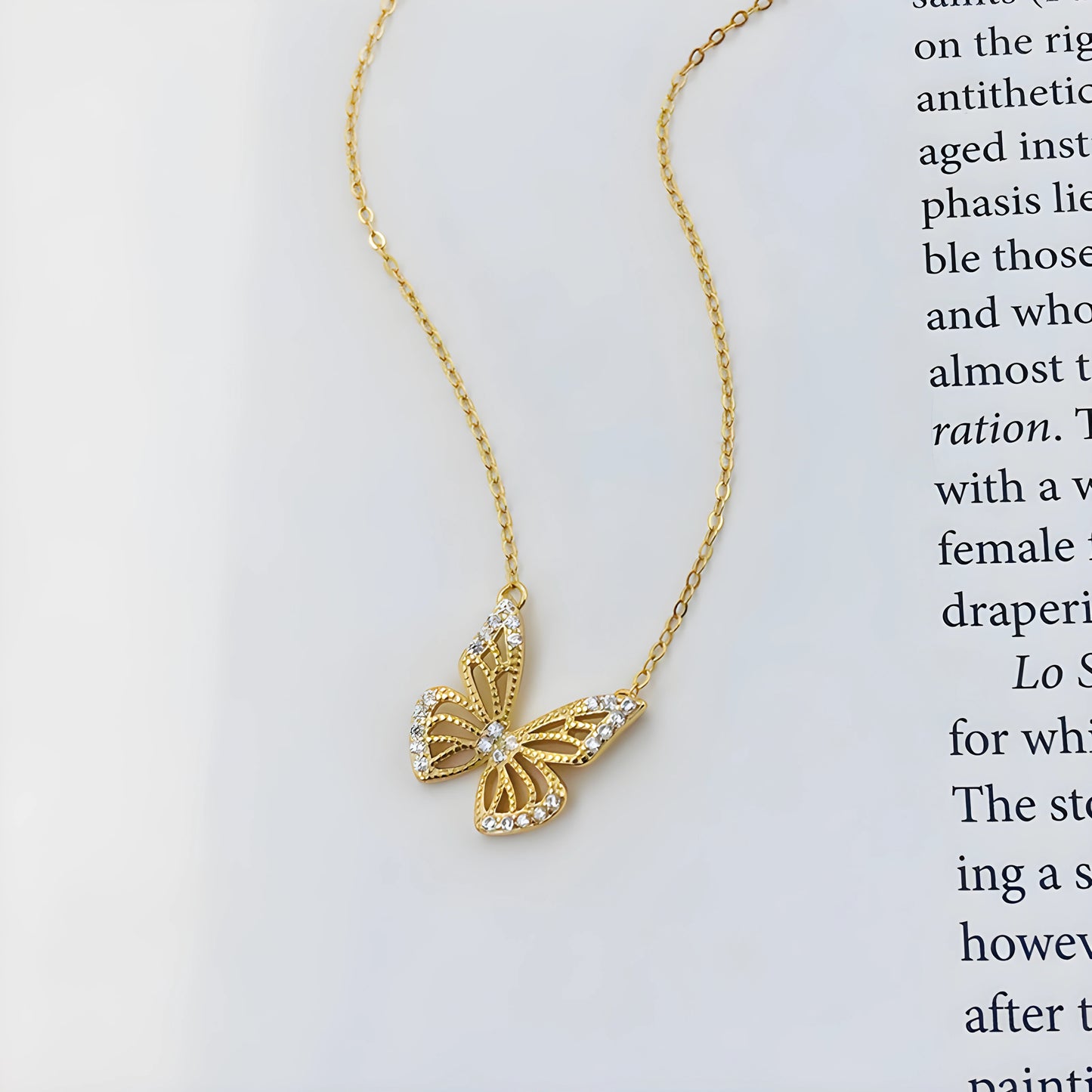 Serena™ | Schmetterling halskette