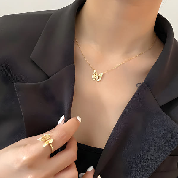 Serena™ | Schmetterling halskette