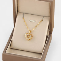 Doppelte Herz Kette – Liebe & Eleganz